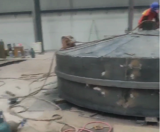 淮安江西骨料倉2000噸黑滑石項目進場建設